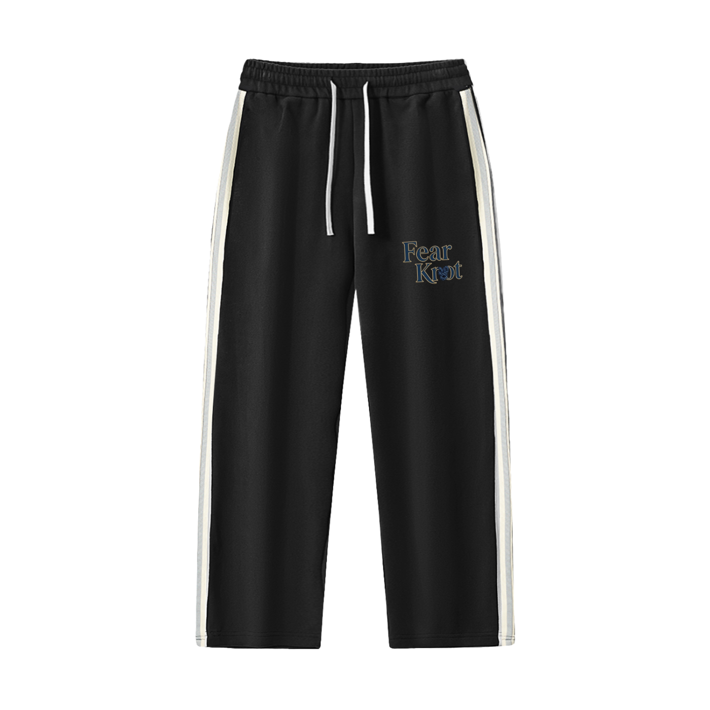 Fear Knot Striped Pants