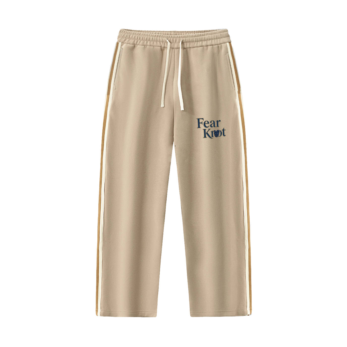 Fear Knot Striped Pants