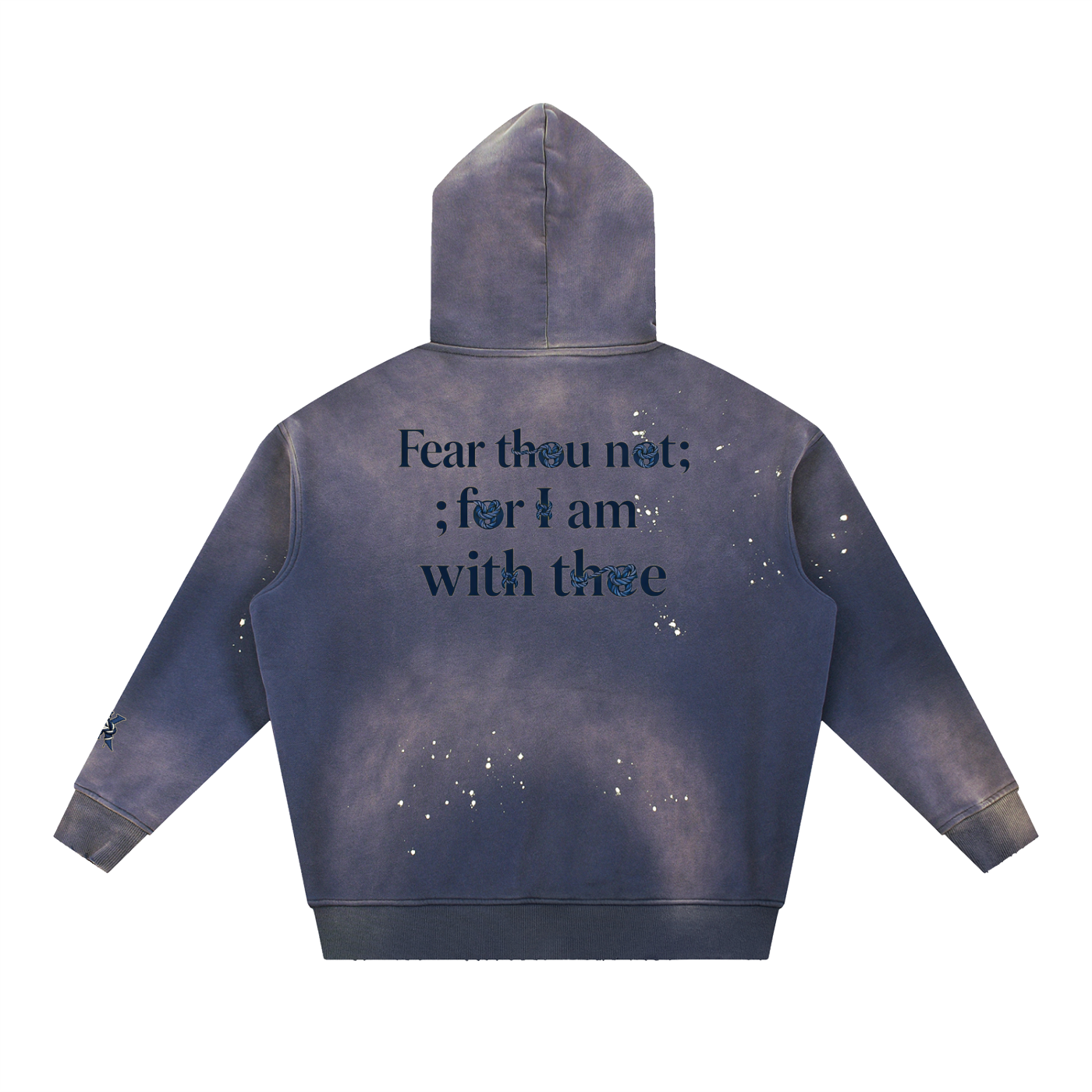 Fear Knot Frayed Hoodie