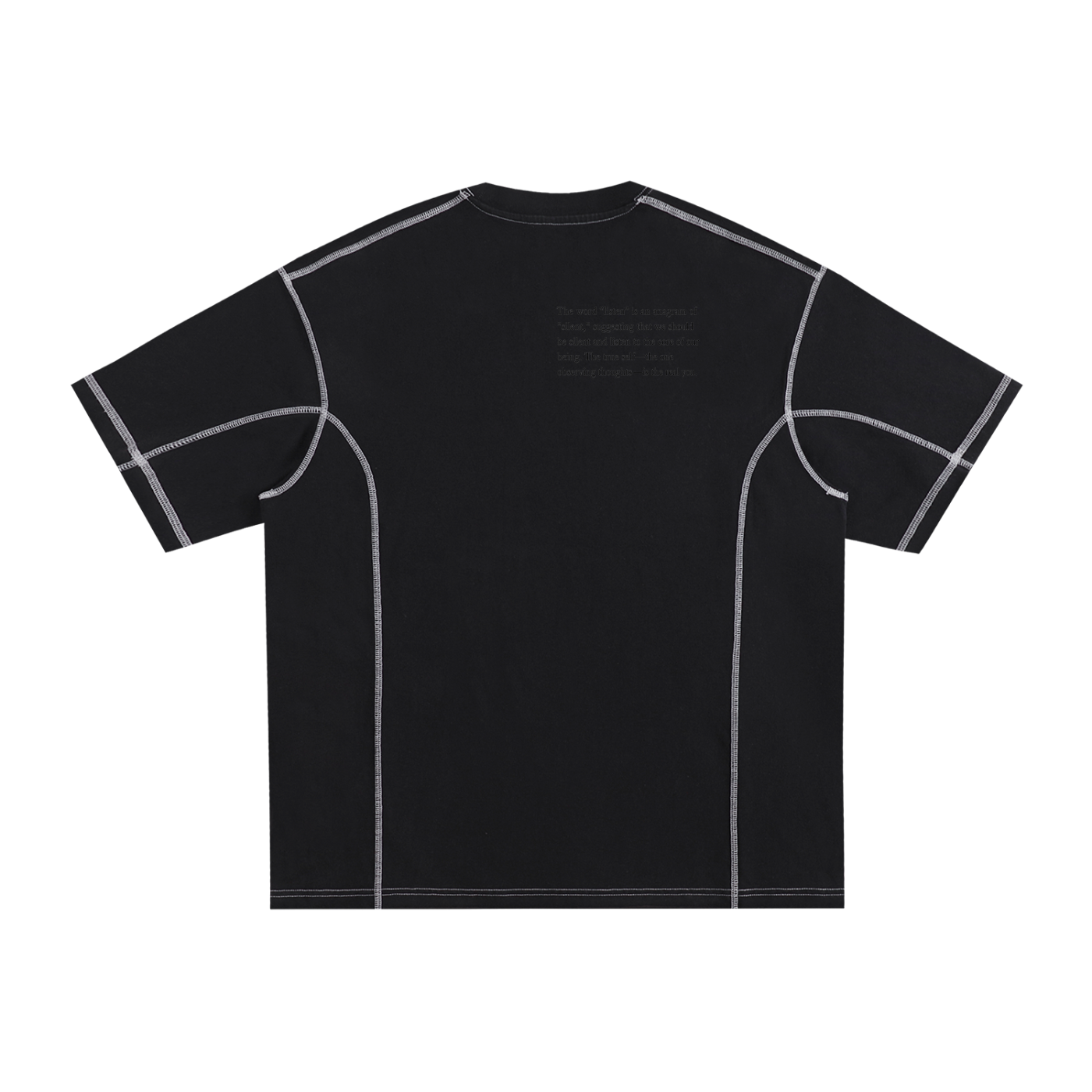 Listen Contrast T-Shirt