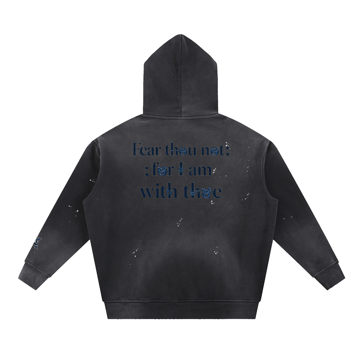 Fear Knot Frayed Hoodie