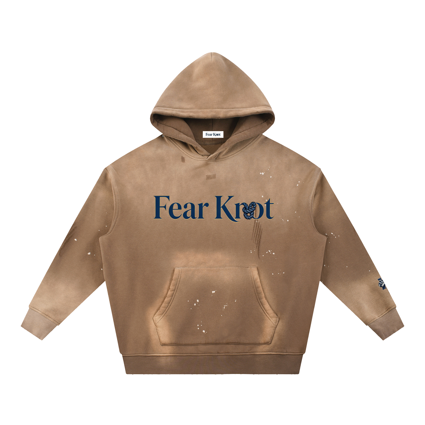 Fear Knot Frayed Hoodie