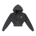 K Cropped Hoodie