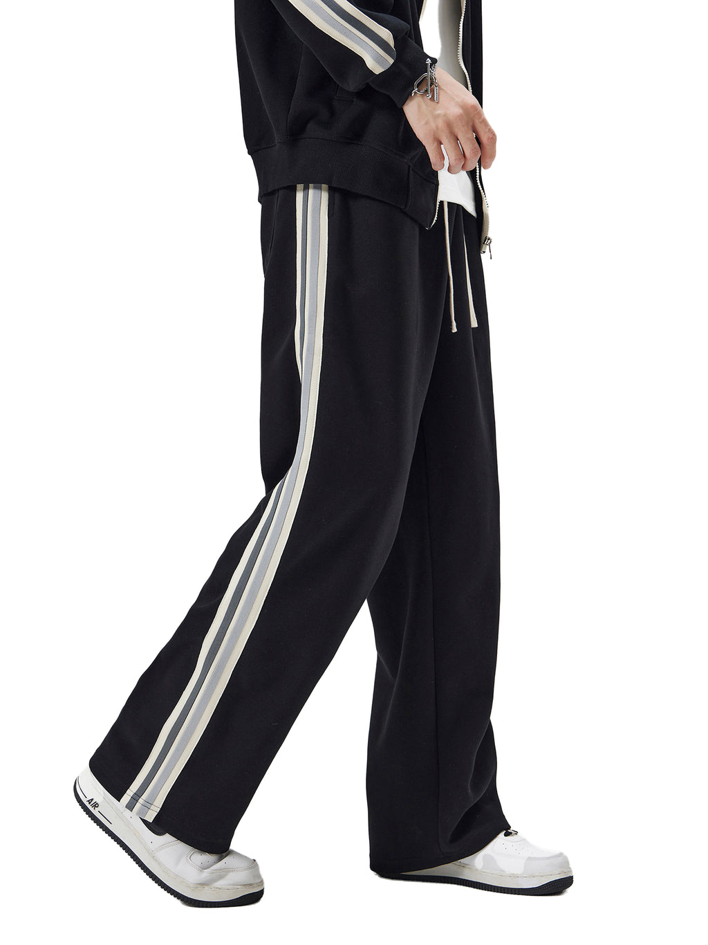 Fear Knot Striped Pants