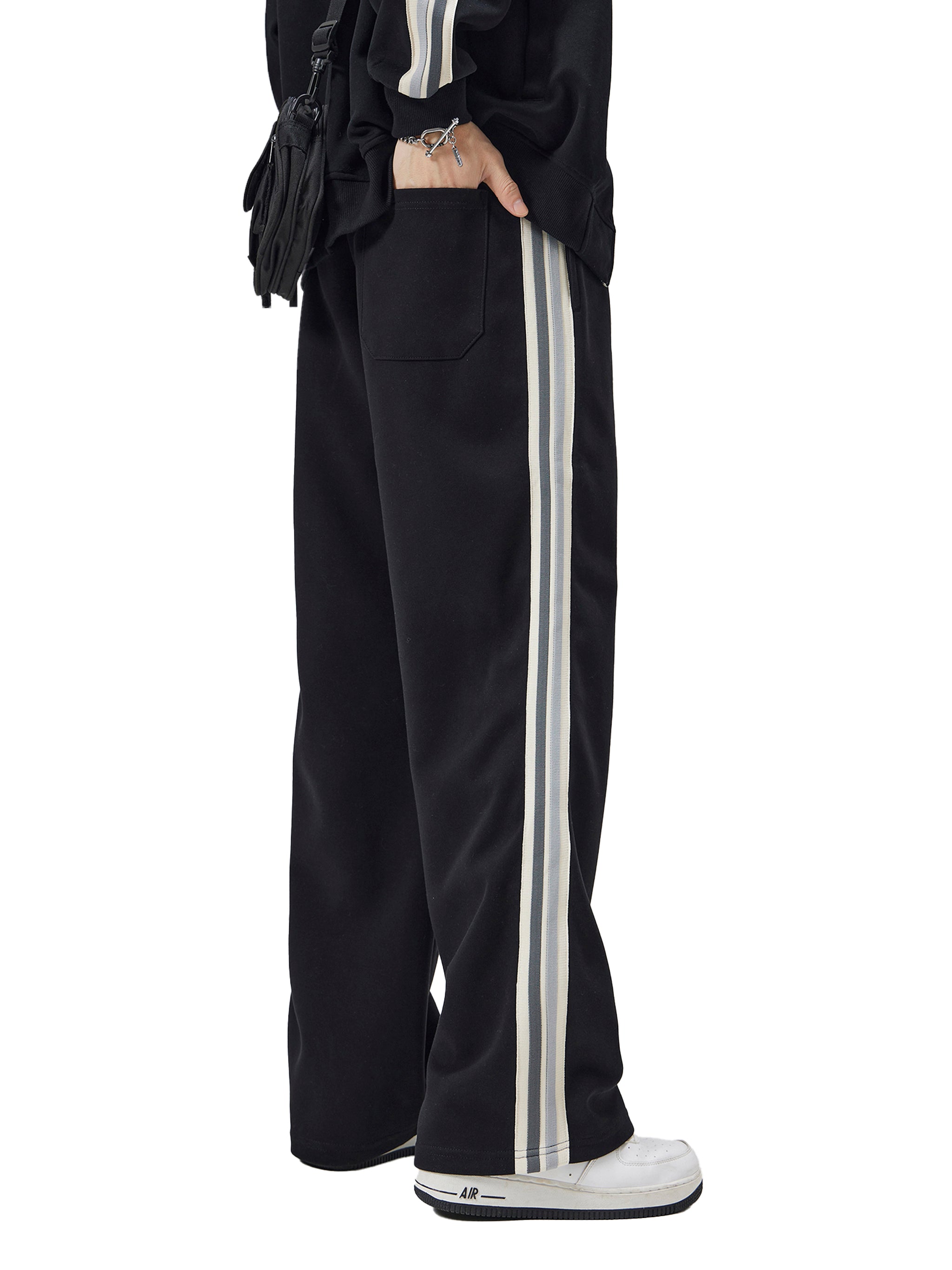 Fear Knot Striped Pants