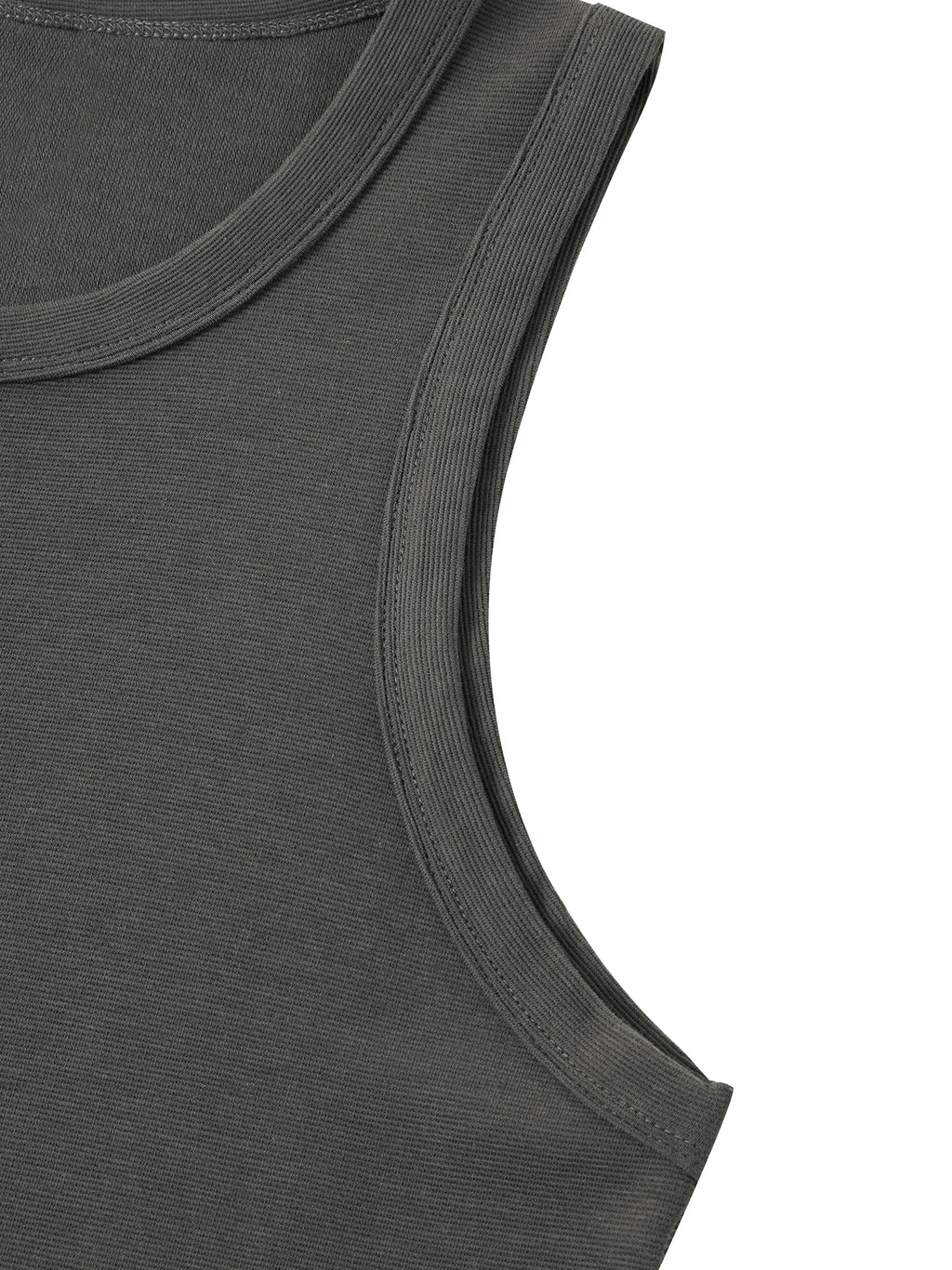 K Ribbed Tank Top